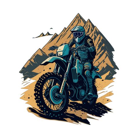 Check out this awesome 'motocross+riders+racing+across+the+sandy' design on @TeePublic! Rider Logo, Camping Drawing, Biker Photography, Motos Yamaha, Motorcross Bike, Bike Illustration, Motocross Riders, Enduro Motorcycle, Tshirt Printing Design