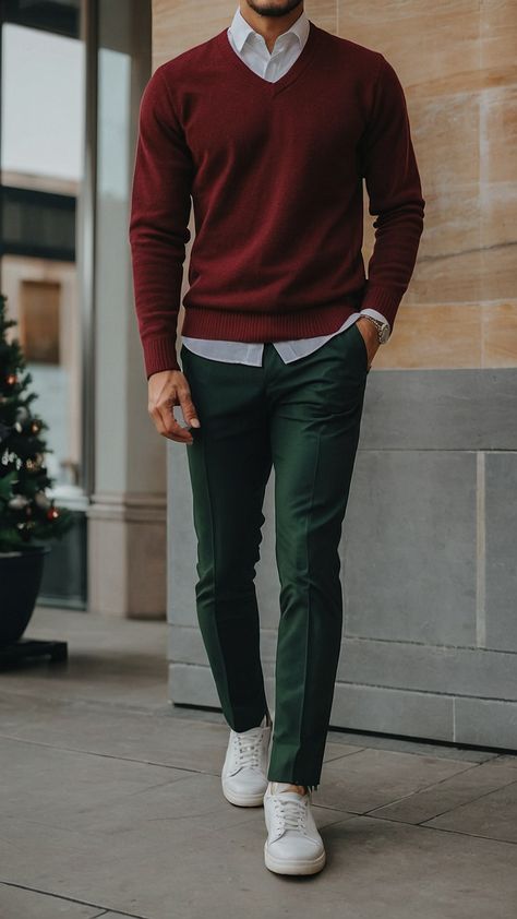 Discover the latest men's Christmas outfit inspiration for classy formal casual black party looks From formal holiday parties to casual fashion styles explore classy and green pictures that showcase various casual fashion styles perfect for formal and casual occasions Men’s Fashion Christmas, Formal Men’s Christmas Outfit, Christmas Fashion Men, Semi Formal Men Outfit Winter, Masc Christmas Outfits, Men’s Christmas Party Outfit, Turtle Neck Suit, Christmas Outfit Men Classy, Christmas Party Outfits For Men