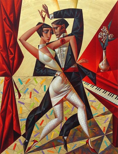 Georgy Kurasov George Kurasov, Georgy Kurasov, Art Deco Paintings, Cubist Art, Cubism Art, 1920s Art, Artist Portfolio, 1920s Art Deco, Unique Paintings