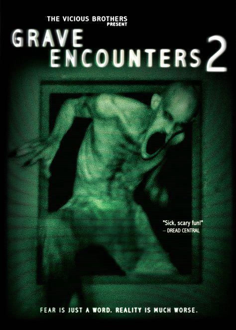 Grave Encounters 2:: 4/10:: //////// [04-05-14] | PC Grave Encounters, Richard Harmon, Brother Presents, Horror Posters, Film School, 2 Movie, Dvd Blu Ray, Film Serie, Scary Movies