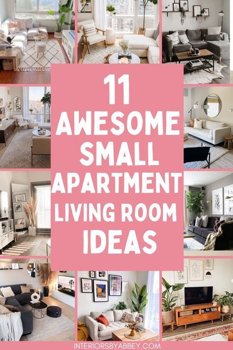 Very Tiny Living Room Ideas, Tony Living Room Ideas, Decorate Small Apartment Living Room, Cozy Nyc Apartment Aesthetic, How To Arrange A Single Room House, Apt Living Room Ideas, Smart Living Room Ideas, Decorating Apartment Ideas, Flatlet Ideas