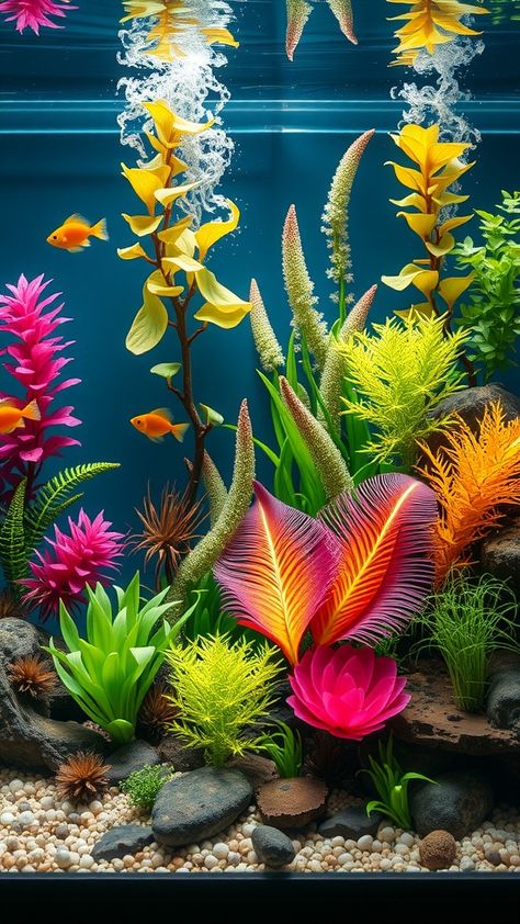 🌿 Dive into the world of fast-growing aquarium plants! 🌱 Transform your tank with plants that combat algae, improve water quality, & provide a safe haven for fish. Discover the top 10 fastest-growing aquarium plants to create a lush underwater paradise! 🐠 #aquariumplants #fishkeeping Pretty Underwater, Pruning Plants, Underwater Plants, Live Aquarium Plants, Plant Help, Home Aquarium, Aquarium Plants, Fast Growing Plants, Liquid Fertilizer