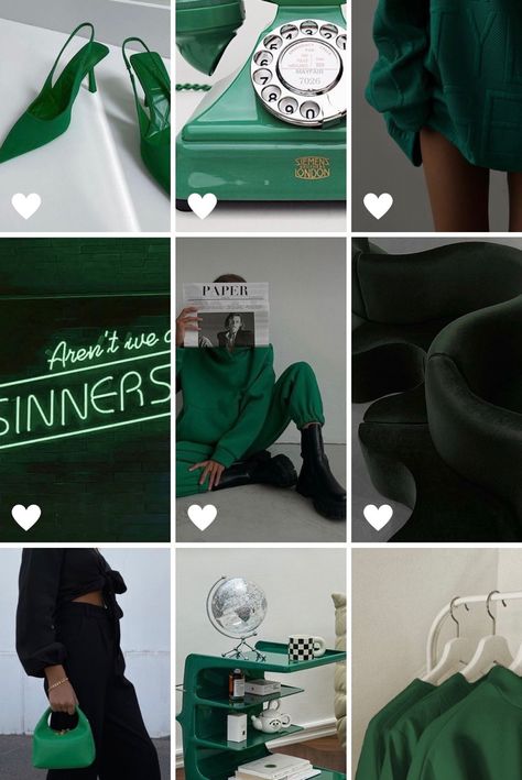 Mood board Green Ig Aesthetic, Green And Gold Instagram Feed, Dark Green Instagram Feed, Green Aesthetic Instagram Feed, Green Instagram Theme, Green Instagram Feed, Green Aesthetic Instagram, Green Feed, Green Instagram