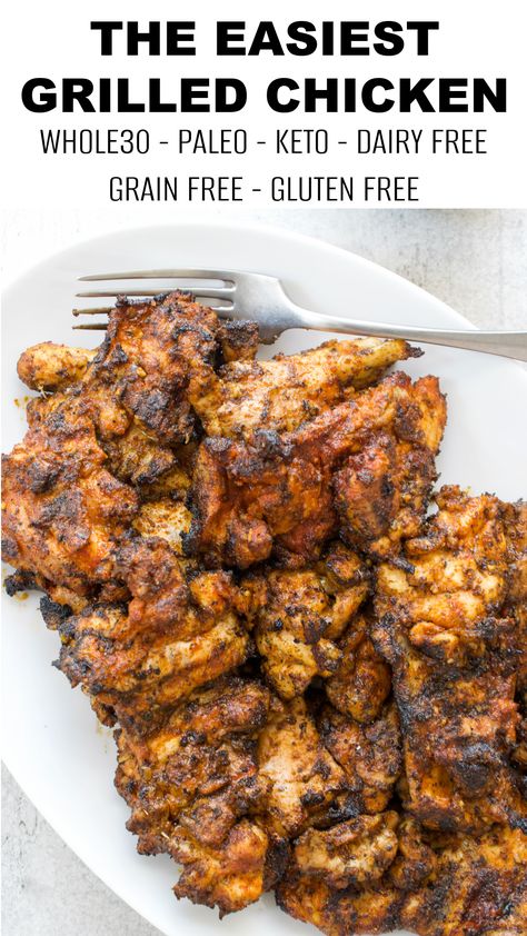 Grilled Chicken Recipe Gluten Free Grilled Chicken, Grilled Chicken Bites, Keto Grilled Chicken, Paleo Bbq Chicken, Chicken Thighs Grilled, Ways To Prepare Chicken, Chicken Recipes With Tomatoes, Best Grilled Chicken Recipe, The Best Grilled Chicken