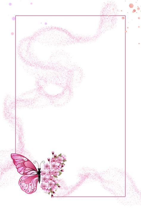 Pink Invitation Background, Blank 15 Invitations Templates, Invitation Background Templates, Pink Invitation Template Blank, Butterfly Invitation Background, Pink And Purple Invitation Template, Birthday Invitation Background, Creative Wedding Invitations Design, Butterfly Invitation Template Purple