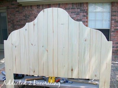 inexpensive headboard Picket Fence Headboard, Fence Headboard, Cedar Fence Boards, Diy Wood Headboard, White Washing, How To Make Headboard, Fence Pickets, Wooden Bed Frame, Cedar Fence