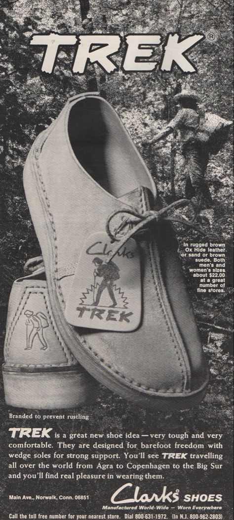 Sustainability Projects, Shoes Ads, Product Promotion, Work Flow, Magazine Ad, September 23, Magazine Ads, Vintage Magazine, Clarks Shoes