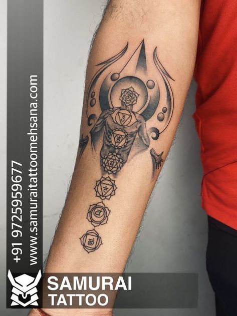 Shivji Tattoo, 7 Chakras Tattoo, Tattoo Mahadev, Bholenath Tattoo, Rip Tattoos For Mom, Celtic Tattoos For Men, Half Sleeve Tattoos Sketches, Inside Of Arm Tattoo, Meaningful Tattoos For Men