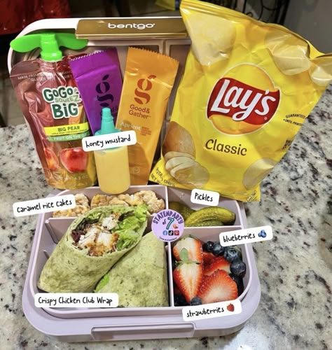 Healthy In The Go Lunch, School Lunch Ideas 5th Grade, Bentgo Modern Lunch Ideas, Lunches That Dont Need To Be Heated, Healthy Lunch Bento Box Ideas, Easy Lunches For High Schoolers, Easy College Lunches To Go, 9th Grade Lunch Ideas, Middle Schooler Lunch Ideas