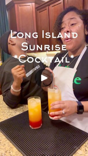 163K views · 30K reactions | Embracing the first light of dawn with a refreshing Long Island sunrise cocktail in hand. Here’s to the beauty of new beginnings and the promise of a day filled with endless possibilities. Let the warmth of the sun and the sweetness of this drink ignite your spirit. Cheers to mornings worth rising for! ☀️🍹 

#SunriseSips #LongIslandLove #MorningMagic #cocktails #theonealsway #foryou #foryoupage #explorepage #tipsy elitedrinks #happyhourtime #valentinesdaydrinks #drinks #brunchideas #brunchtime #cocktailsforyou #drinkspecials #cocktailsathome | Britt | Usher · Bad Girl Sunrise Cocktail, Dinner Party Decorations, Tipsy Bartender, Crab Dip, Egg Roll Recipes, Drinks Machine, Brunch Time, Drink Specials, Alcohol Drink Recipes