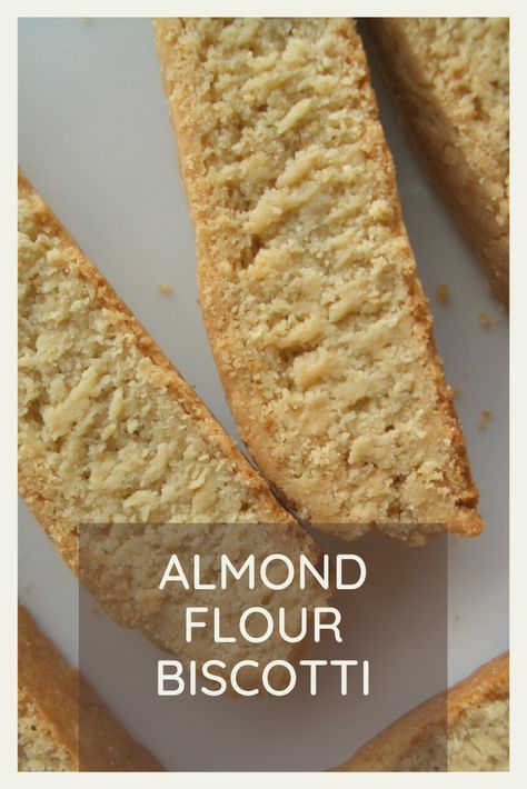 Mom Desserts, Almond Flour Biscotti, Keto Biscotti, Desert Rapid, Cookies Made With Almond Flour, Gluten Free Biscotti, Make Almond Flour, Almond Biscotti Recipe, Glutenfri Baking