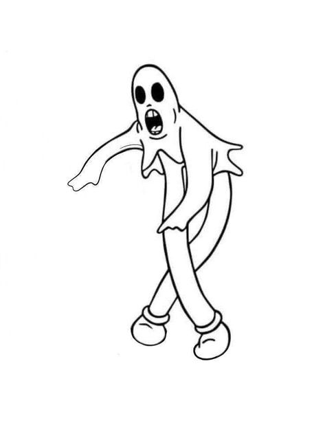 Ghost Mane Cartoon, Cartoon Skeleton Tattoo, Word Tattoo Stencils, Ghostmane Cartoon Tattoo, Ghost Mane Tattoo, Skater Tattoos Ideas, Ghostmane Tattoo, Ghost Mane, Sharpie Coloring