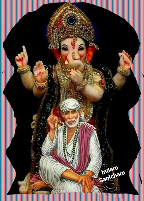 Jai Sai Ram. 🙏🙏 Jai Sai Ram, Ganpati Images, Navratri Devi Images, Good Morning Thursday Images, Fish Gallery, Ganpati Bappa Photo, Shirdi Sai Baba Wallpapers, Sai Baba Hd Wallpaper, Wedding Stage Backdrop