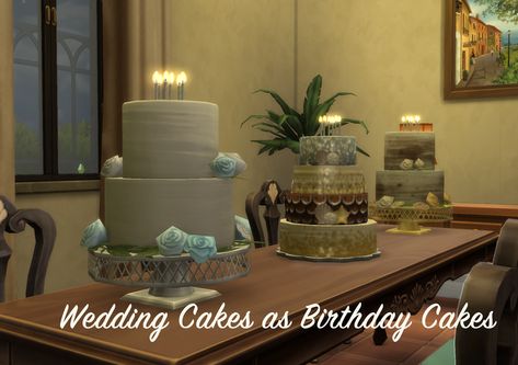 Sims 3 Wedding, Sims 4 Traits, Mod Hair, Wedding Stories, Sims 4 Toddler, Best Sims, Best Mods, Small Cake, Mod Wedding