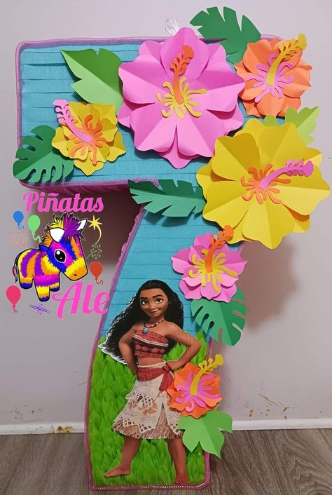 Moana Pinata, Jungle Theme Birthday Party, Piñata Ideas, Jungle Theme Birthday, Moana Birthday Party, Moana Party, Paw Patrol Cake, Moana Birthday, Disney Moana