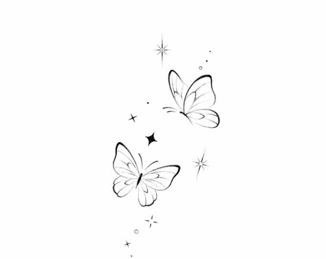 Tattoo Papillon, Tats Ideas, Butterfly Tattoo Stencil, Mama Tattoo, Nice Tattoos, Basic Tattoos, Tattoos Inspo, Small Butterfly Tattoo, Pretty Hand Tattoos