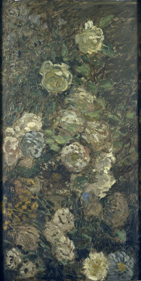 Green Iphone Wallpaper Aesthetic, Herb Prints, Wallpaper Project, Monet Paintings, Floral Oil Paintings, Vintage Poster Art, Romantic Art, Painting Wallpaper, Ethereal Art