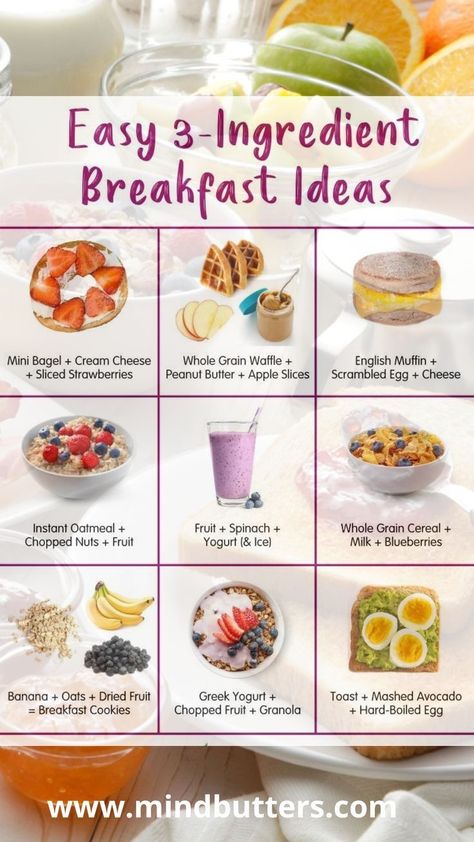 Simple Breakfast Ideas For Work, Small Breakfast Ideas Simple, Easy Breakfast Ideas To Take To Work, Easy Cheap Breakfast Meal Prep, Quick N Easy Breakfast Ideas, Quick Easy And Healthy Breakfast Ideas, Easy Light Breakfast Ideas Healthy, Breakfast For Middle Schoolers, Cute Simple Breakfast Ideas