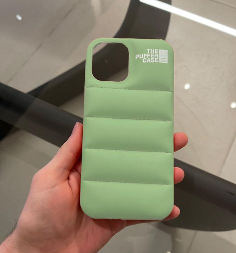 Urban Sophistication on Instagram: “are we into a matcha puffer case?” Puffer Case, Wallet Phone Case Iphone, Urban Sophistication, Apple Technology, Tech Cases, Iphone Photo App, Phone Protection, Photo Styling, Cute Phone Cases