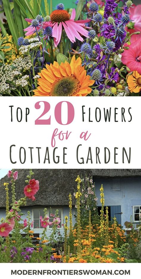 Top 20 Flowers for a Cottage Garden | Modern Frontierswoman Moderne Have, Cottage Garden Design, Cottage Garden Plants, Garden Wallpaper, English Cottage Garden, Cottage Gardens, Cut Flower Garden, Have Inspiration, Garden Cottage