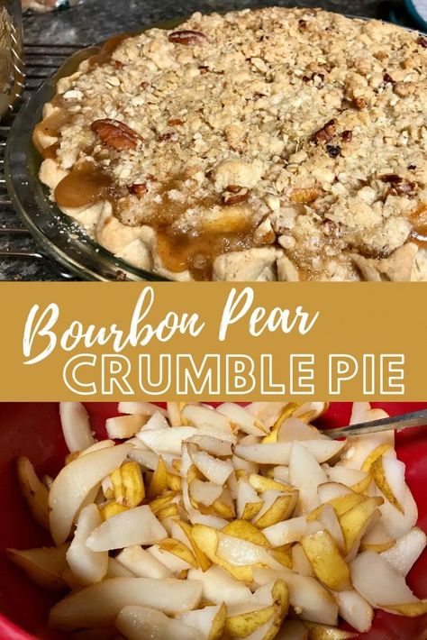 Pear Thanksgiving Desserts, Best Fruit Pie, Best Fruit Pie Recipes, Fruit Pies Recipes Homemade, Fruit Pies Recipes, Pie Recipes Fruit, Bday Desserts, Fruit Pie Recipes, Pear Crumble Pie