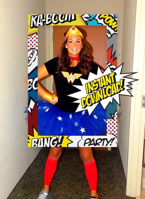 Birthday Party Themes For Women, Party Themes For Women, Heroes Party, Wonder Woman Party, Marvel Party, Wonder Woman Birthday, Superhero Classroom, Super Hero Theme, Avengers Party