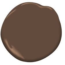 Chocolate Candy Brown 2107-10 | Benjamin Moore Benjamin Moore Chocolate Mousse, Middlebury Brown Benjamin Moore, Mocha Paint Colors, Benjamin Moore Brown, Speakeasy Style, Paint Color Swatches, Brown Paint Colors, Candy Brown, Interior Colors