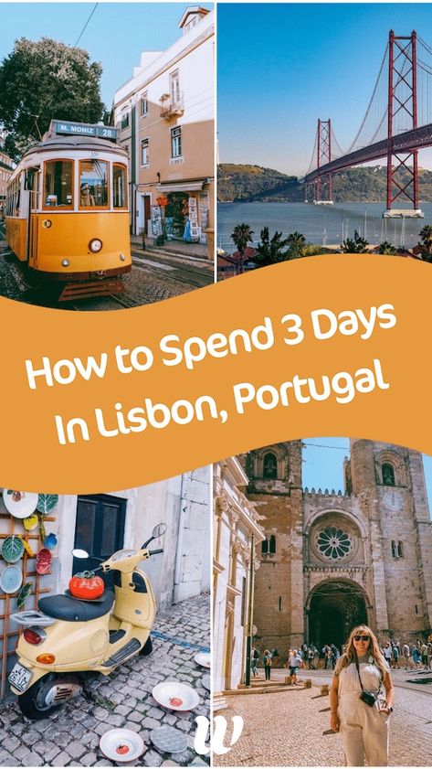 A 3 day Lisbon itinerary full of UNESCO World Heritage sites, stunning miradouros (view points), beautiful architecture and the infamous number 28 tram PLUS travel tips for a seamless trip. This complete guide gives you the ins and outs of visiting Lisbon for the first time including where to stay, things to do, best restaurants and more! Lisbon Itinerary, Lisbon Travel Guide, Portugal Travel Guide, Portugal Lisbon, Lisbon Travel, Travel Around Europe, Perfect Itinerary, European Destinations, Europe Travel Destinations