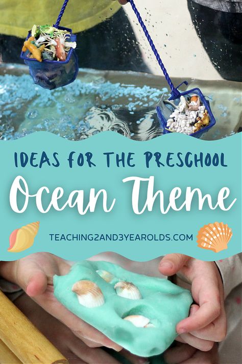 This collection of activities are perfect for your preschool ocean theme! Science, sensory, play dough, art, and more! #preschool #ocean #beach #theme #classroom #homeschool #teacher #earlychildhood #curriculum #printable #AGE3 #AGE4 #teaching2and3yearolds Preschool Ocean Theme, Play Dough Art, Ocean Activities Preschool, Preschool Ocean, Dough Art, Preschool Theme Activities, Sensory Play Dough, Ocean Theme Preschool, Preschool Circle Time