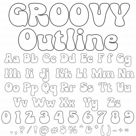 Retro groovy font svg Font #font Fonts #fonts Bubble Font #bubblefont Bubble Fonts #bubblefonts 2.422 Slogan Ideas Design Lettering, Slogan Ideas Design, Letter Fonts Alphabet, Groovy Alphabet, Bubble Fonts Alphabet, Font Abc, Slogan Designs, Retro Groovy Font, Cute Fonts Alphabet