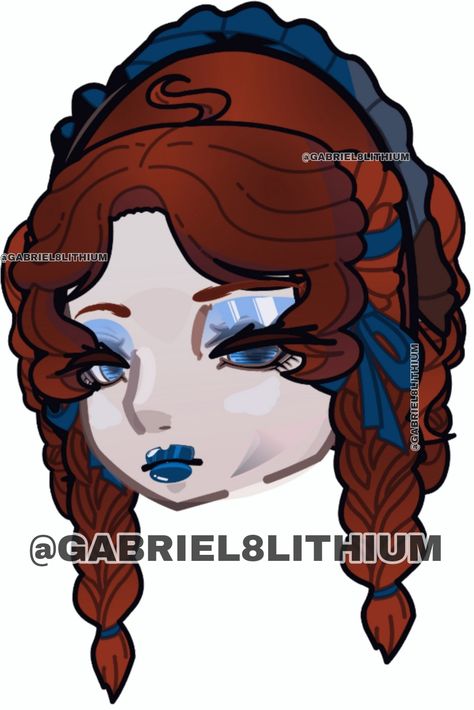 Realistic Gacha Oc, Gl2 Oc, Gacha Stickers, Creepy Eyes, Disney Character Art, Victorian Hairstyles, Gacha Life Oc, Gacha Characters, Gacha Things