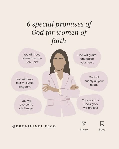 Christian Femininity, Christian Tips, Biblical Women, Biblical Femininity, Walk Confidently, Promises Of God, Christian Affirmations, Virtuous Woman, Bible Women