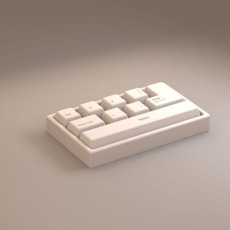 Simple Blender 3d, 3d Modeling Ideas Beginner, Simple 3d Modeling Ideas, Simple Blender 3d Ideas, Blender 3d Illustration, 3d Keyboard, Spline 3d, 3d Design Art, Unique Website Design