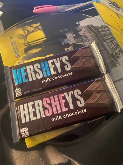 He/She Bars Reeses Peanut Butter Revel Bars, Chocolate Revel Bars Oatmeal, Reese’s Peanut Butter Chocolate Revel Bars, Hersheys Gender Reveal, He Or She Hershey Bar, Hershey Bar, Gender Reveal, Chocolate Milk, Gum