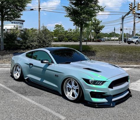 Wrapped Mustang, Mustang Race Car, Custom Mustang, Sporty Cars, Blue Mustang, Cars Art, Mustang Car, Cool Car Accessories, Ford Mustang Car