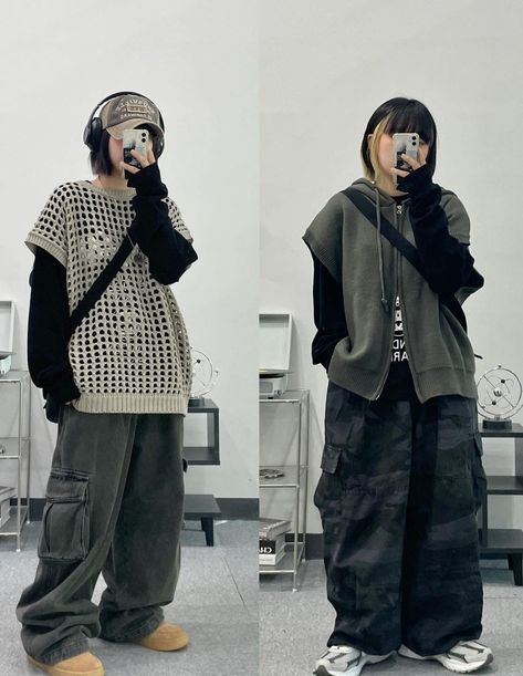 Loose Baggy Outfit, Baggy Cloths Drawing, Baggy Hoodie Outfit Aesthetic, Baggy Clothes On Short People, Big Baggy Pants Outfit, Baggy Clothes Female, Baggy Outfits For Winter, Big Baggy Clothes, Baggy Pants Midsize