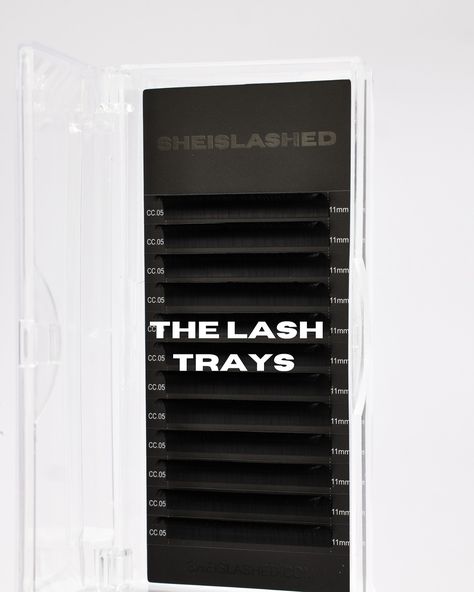 Don’t miss out on creating beautiful lash art because you didn’t choose @sheislashed_ products! Products used: ⭐️ .05 Volume Trays ⭐️ The Final Touch - Bottom Lashes All lash trays will be $10 and The Final Touch will be on sale for $25 OR 2 for $40! If you want early access to shop be sure to subscribe to my email/sms list at SheIsLashed.com 🛍️ Black Friday is a few hours away 🥂 #volumelashes #volumelashextensions #volumelashes♥ #volumelashestraining #volumelash #wispylashes #wispylas... Lash Trays Aesthetic, Lash Art, Lash Trays, Lash Bar, Bottom Lashes, Volume Lash Extensions, Black Lashes, Wispy Lashes, Beautiful Lashes