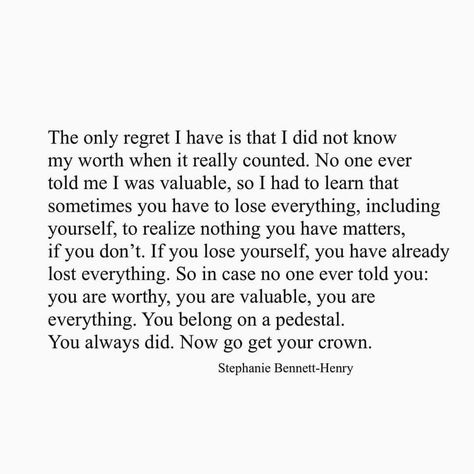 Lost Myself Quotes, Myself Quotes, Glam Quotes, Unspoken Words, Self Healing Quotes, Motivational Thoughts, You Are Worthy, New Quotes, Healing Quotes