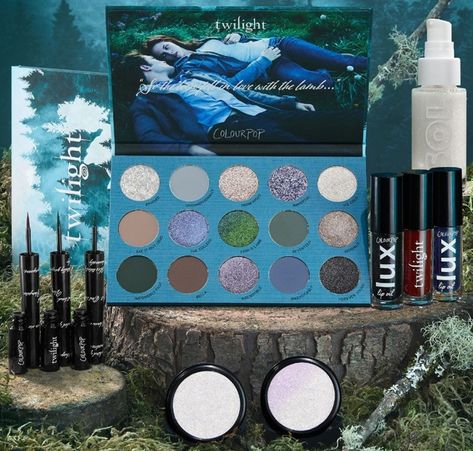 Twilight x Colourpop Wakes Long Resting Vampires from the Dead - Musings of a Muse Twilight Makeup, Colourpop Super Shock, Creamy Eyeshadow, Dry Body Oil, Lion And Lamb, Colourpop Makeup, Full Makeup, Colourpop Cosmetics, Dry Oil