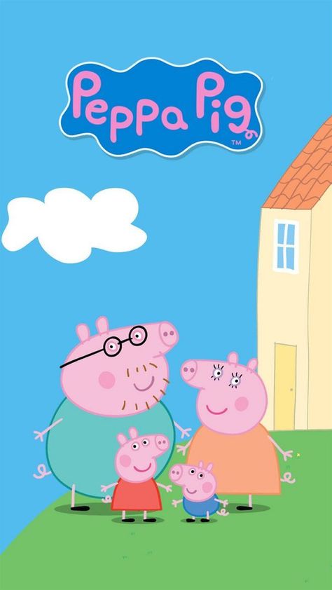 George Pig Party, Heo Peppa, Peppa Pig Imagenes, Peppa Pig Decorations, Peppa Pig House, Papa Pig, Peppa Pig Funny, Pig Images, Peppa Pig Wallpaper