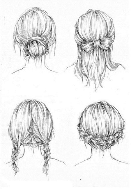 How To Draw Hair (Step By Step Image Guides) Hairstyles Halloween, Men Prom, Halloween Hairstyles, Hairstyle Short, Drawing Hands, Drawing Hair, Hair Sketch, Drawing Faces, School Hairstyles