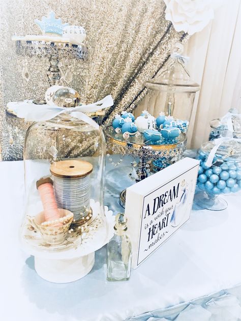 Cinderella Table Centerpiece, Cinderella Desserts, Cinderella Dessert Table, Cinderella Birthday Party Decorations, Cinderella Centerpiece, Cinderella Bridal Shower, Cinderella Baby Shower, Cinderella Quinceanera Themes, Cinderella Sweet 16