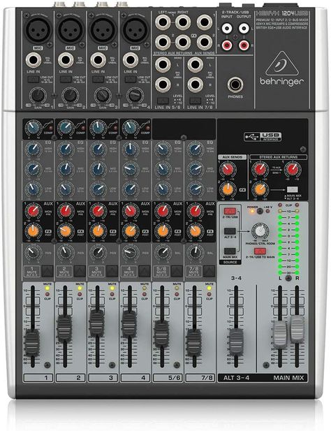 Music Mixer, Audio Mixers, Home Recording Studio, Sound Engineer, Phantom Power, Sound Card, Music Centers, Recording Equipment, Audio Recording