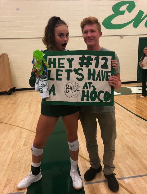 Volleyball Prom Proposals, Cute Hoco Proposals Volleyball, Volleyball Dance Proposal, Volleyball Themed Hoco Proposals, Volleyball Prom Posals, Hoco Posters Volleyball, Sports Hoco Proposals, Hoco Sign Ideas Volleyball, Homecoming Posters Volleyball