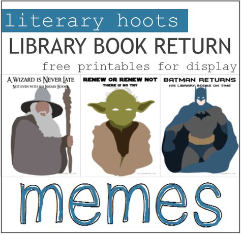 library book returns displays School Library Classroom Management, Library Book Return, Library Memes, Book Return, Library Humor, Library Signage, Library Lesson Plans, School Library Displays, Teen Library