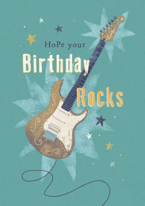 Happy Birthday Guitar, Happy Birthday Nephew, Happy Birthday Music, Happy Birthday Man, Best Birthday Quotes, Nephew Birthday, Birthday Wishes Funny, Happy Birthday Pictures, Birthday Blessings