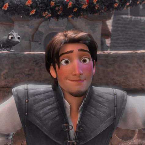 Finn Rider Tangled, Prince Disney Cartoon, Flynn Ryder Aesthetic, Rapanzul Prince, Flinn Ryder Aesthetic, Rapunzel Boyfriend, Max Tangled, Male Characters Movies, Disney Prince Aesthetic