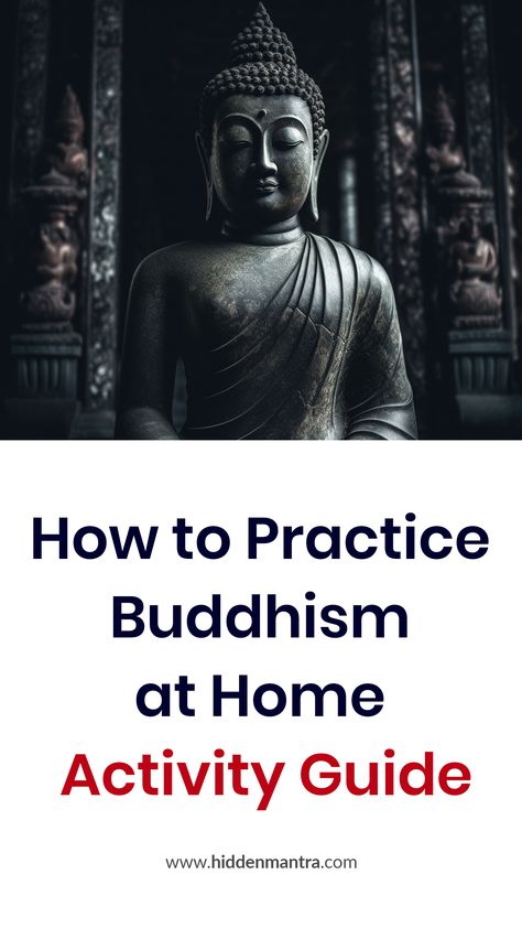 How to Practice Buddhism at Home – Activity Guide Peaceful Activities, Buddhism Philosophy, Buddhism For Beginners, Buddhism Beliefs, Buddhist Beliefs, Buddhist Wisdom, Buddhist Practices, Buddha Quotes Inspirational, Buddhist Teachings