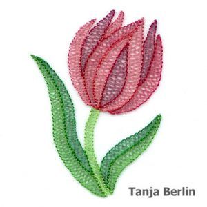 Surface Embroidery Kits – Berlin Embroidery Designs Herringbone Stitch Embroidery, Shadow Work Embroidery, Embroidery Stitches Beginner, Hand Embroidery Kits, Hand Embroidery Patterns Flowers, Herringbone Stitch, Hand Embroidery Projects, Hand Embroidery Flowers, Embroidery Flowers Pattern