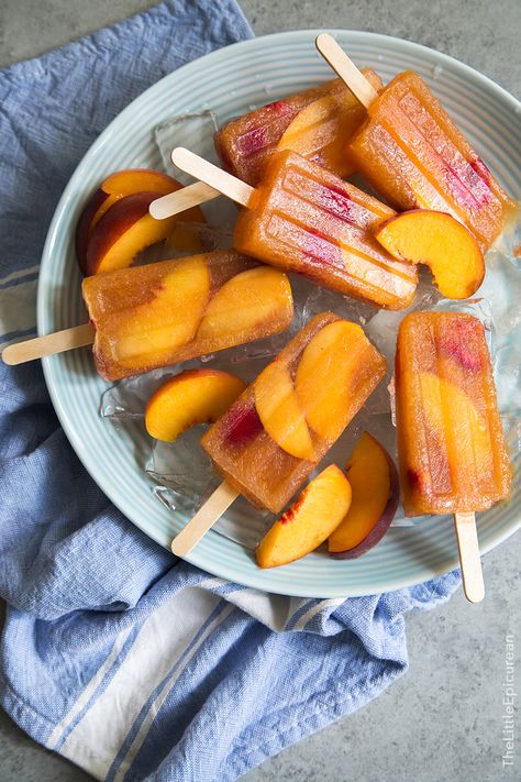 Raspberry Peach Sangria Popsicles Pig Enrichment Ideas, Pig Enrichment, Raspberry Popsicles, Peach Popsicles, Mango Popsicles, Peach Raspberry, Easy Ice Cream Recipe, Peach Sangria, Summer Dessert Recipes